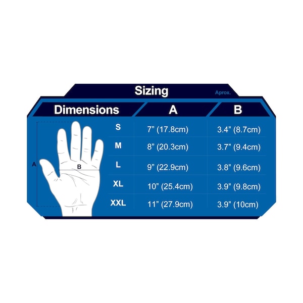 Guantes de impacto Ge, Nitrilo Arenoso 13GA, 1 Par, L - GG240LC