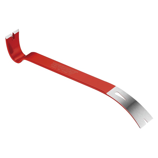 Teng Tools 15" Long Wrecking Pry Bar For Leverage, Nail Removal - PF380