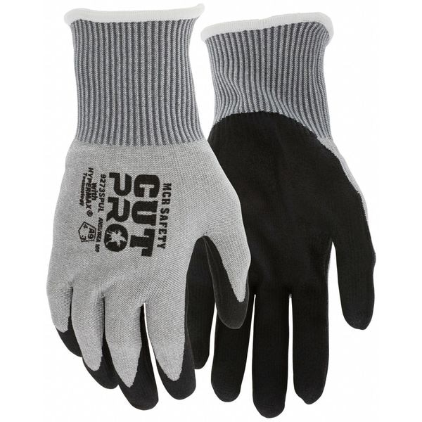 Guantes recubiertos de seguridad Mcr, acabado, de punto, L/9, PR - 9273SPUL