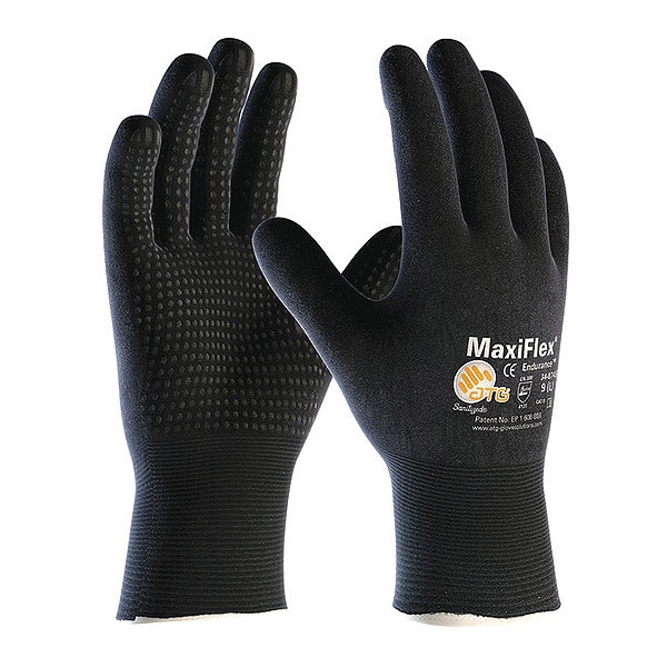 Guante Pip, Punteado de Nitrilo, Gy, sin Costuras, 2XL, PR - 34-8745/XXL