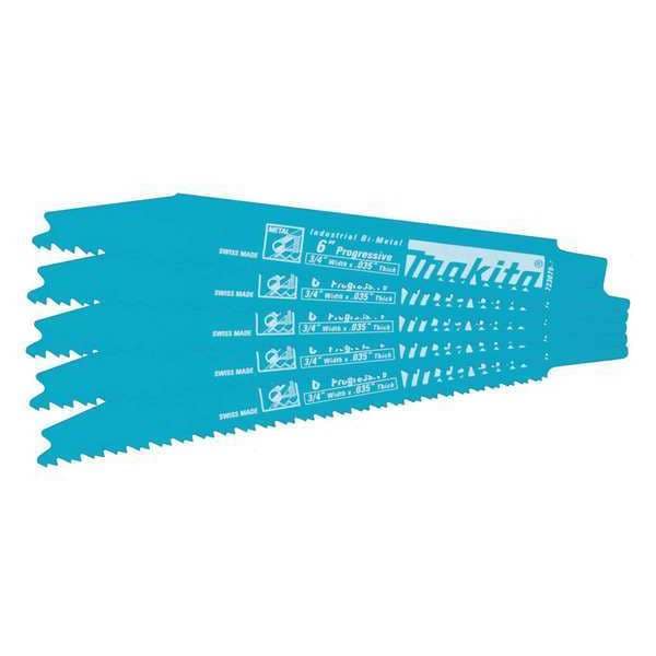 Makita 6" L x Metal Cutting Cutting Saw Blade, 6", PK5 - 723079-A-5