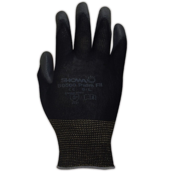 Guantes recubiertos de poliuretano Showa SHOWA Best Glove BO500B, M, 12 paquetes - BO500B-M