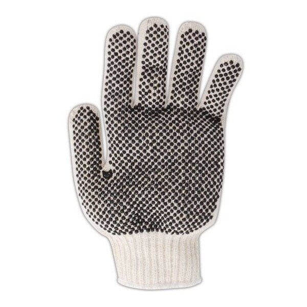 Guantes de punto con puntos de PVC ambidiestros Magid MultiMaster T93PR, paquete de 12 unidades - T93CPR