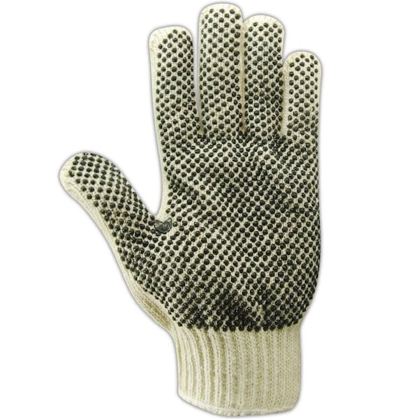 Guantes de punto con puntos de PVC Magid MultiMaster, paquete de 12 - T93P