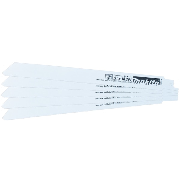 Makita BLADE Mtl Cutting Recip 9" 18TPI       ( - MP723069-A-5