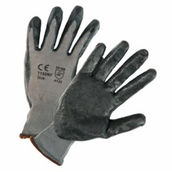 Equipo de Protección West Chester West Chester 813-713SNF-XL Guantes Recubiertos PosiGrip; Gris Oscuro y Gris - Extra Grande; Paquete de 12 - 813-713SNF/XL