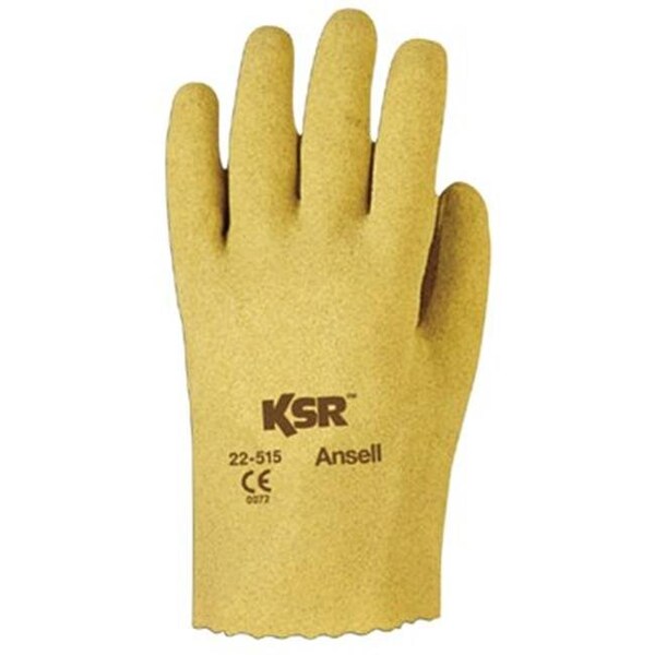 Ansell Ansell 012-22-515-9 Guantes recubiertos de vinilo con forro de punto Ksr - Talla 9 - 012-22-515-9