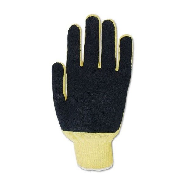 Guantes de tejido de máquina Magid Kevlar con palmas revestidas de nitrilo, paquete de 12 unidades - N13651KVP