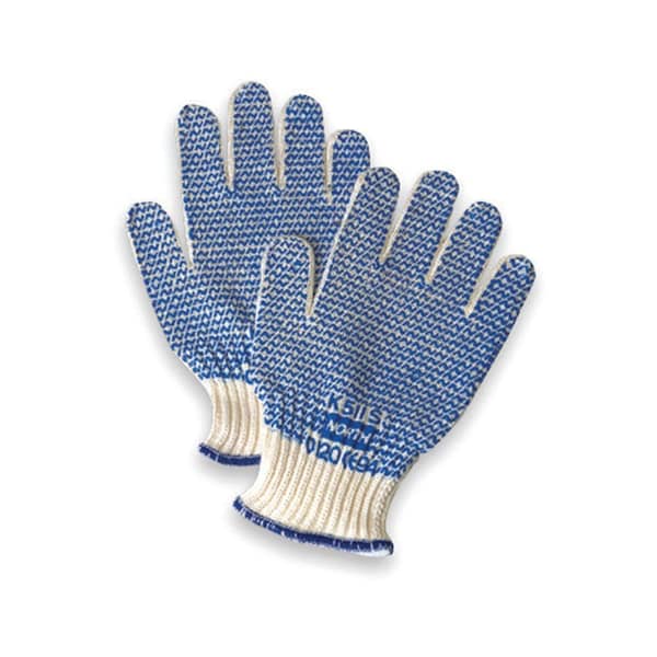 North By Honeywell North Grip N PVC K511 Guantes de Punto de Peso Pesado con Revestimiento de PVC en Ambos Lados, Paquete de 12 - K511S
