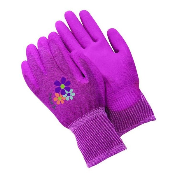 Guantes de jardín recubiertos de poliuretano Magid TROC AL5000T compatibles con pantalla táctil, paquete de 12 - AL-5000-T-L