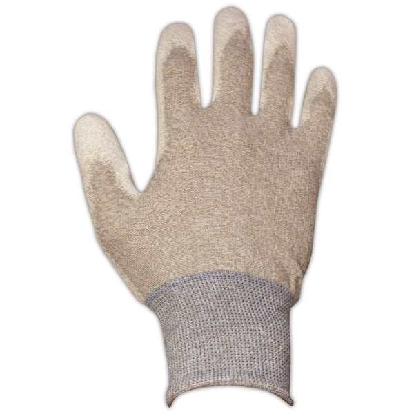 Norte por Honeywell North by Honeywell NorthFlex Light Task ESD Guantes antiestáticos conductivos con palma de poliuretano - NF15ESD/8M