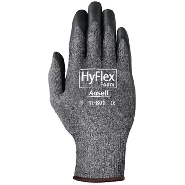 Ansell Ansell 012-1.1301-9 205675 9 Guante de ensamblaje ultraligero Hyflex - 012-11-801-9