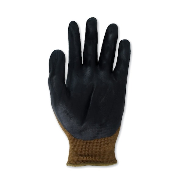 Guantes de trabajo tejidos a máquina Magid Bamboo ROC GP169 con recubrimiento de palma de espuma de nitrilo, paquete de 12 - GP169-10