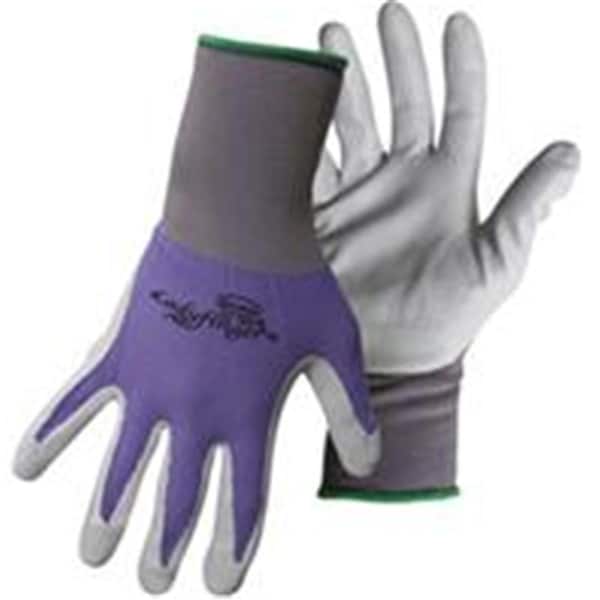 Guantes de palma de nitrilo Ladyfinger Boss 656698 para mujeres pequeños surtidos - 072874069476