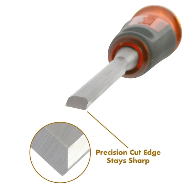 Buck Brothers Pro Full Tang Wood Chisel – 3/8" (9MM) - 74812