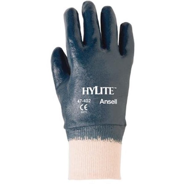 Ansell 012-47-402-8 205941 8 Hylite-Recubrimiento de nitrilo de peso medio - 012-47-402-8