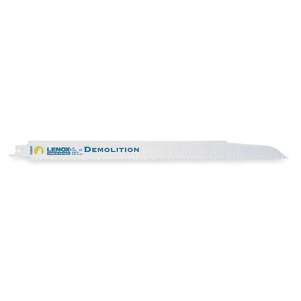 Lenox 12" L x General Purpose Cutting Reciprocating Saw Blade - 20500106R