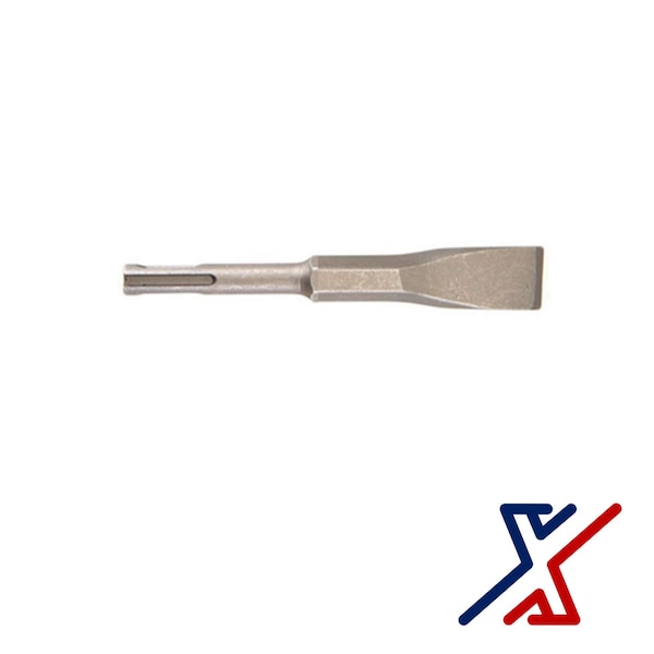 X1 Tools 3/4 Wide x 5-1/2 Long  Flat SDS Chisel 1 Chisel by X1 Tools - X1E-CON-SDS-CHI-1050x1