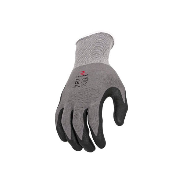 Radians® RWG11 Guantes con Agarre de Espuma de Nitrilo Microdot, L, 1 Docena - RWG11L