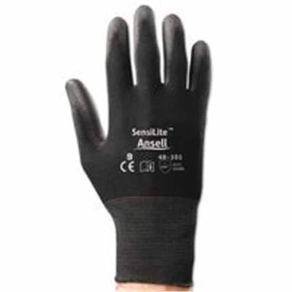 Ansell Guantes Sensilite 012-48-101-9; 9; Negro - 012-48-101-9