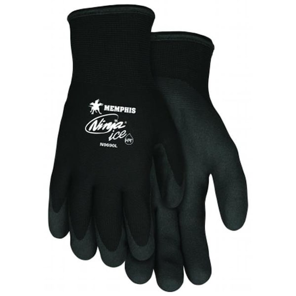 Mcr Safety MCR 127-N9690L Guantes Ninja Ice; Grande; Negro - 127-N9690L