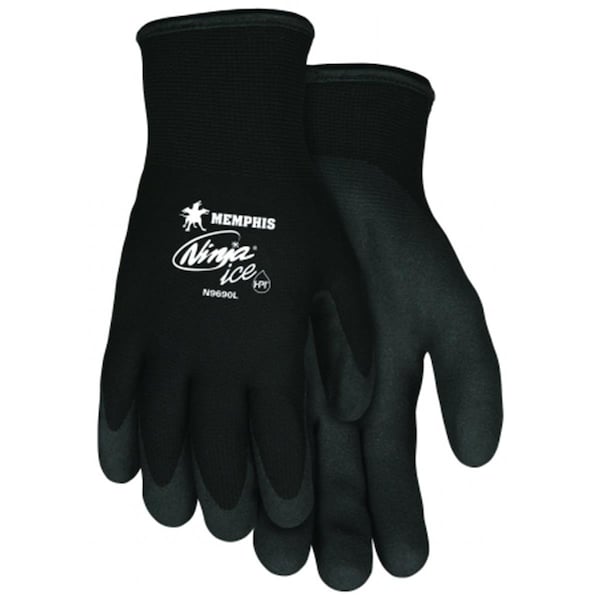 Guantes Ninja Ice Mcr Safety - Extra-Grande - Negro - 127-N9690XL