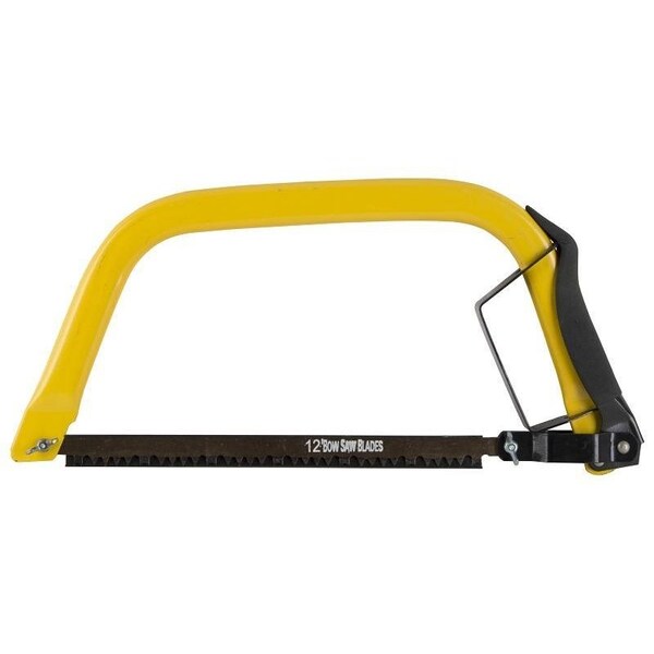Vulcan Hacksaw Combo, 12 in L Blade, 24 TPI, Steel Blade, 6 in D Throat, Steel Frame, Non-Slip Grip Handle - JL-BS-101