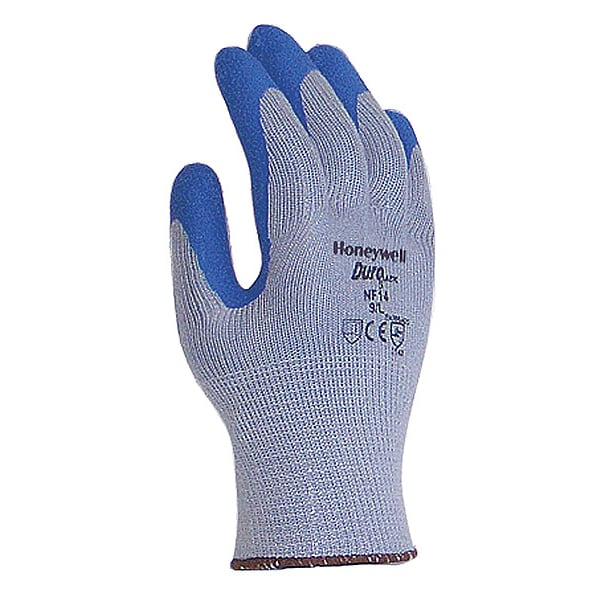 Honeywell North 10 Algodón/Poliéster Gris Palma de Caucho Natural Azul - NF14/11XXL
