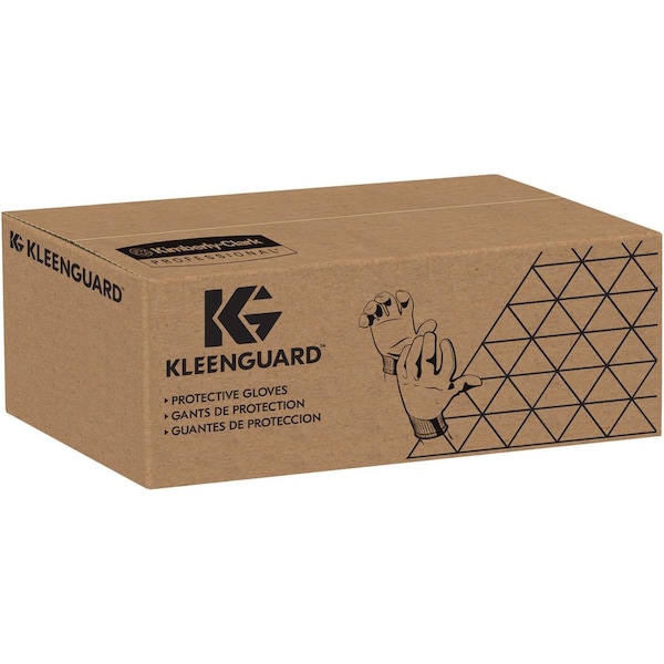 Guantes Kleenguard, recubiertos de nitrilo, extra grandes, 60 pares por caja, negro/azul, paquete de 5 - KCC40228CT