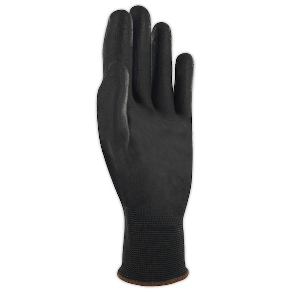Guante con recubrimiento de palma de poliuretano Magid MAKO S11 BLK, paquete de 12 - MK169-11