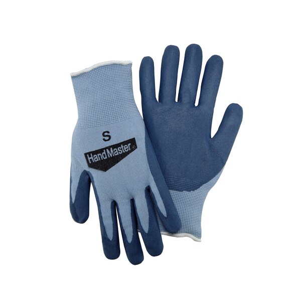Guantes de nylon de calibre 13 con recubrimiento de palma de micro espuma de nitrilo - G410T-S de Magid HandMaster, paquete de 12