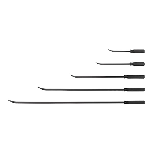 Tekton Angled End Handled Pry Bar Set, 5-Piece (12, 17, 25, 36, 45 in.) - LSQ90505