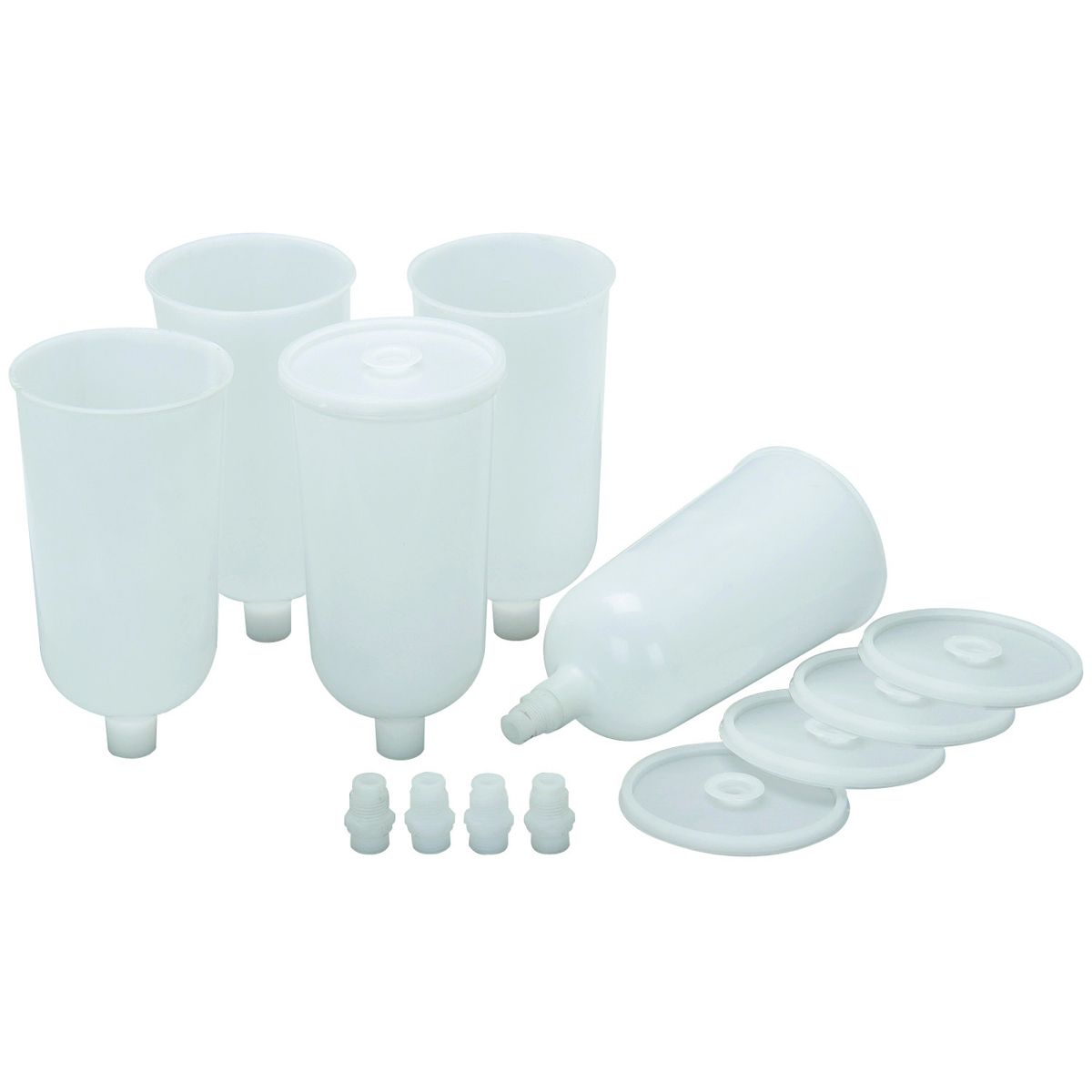 Vasos para pintura desechables para pistola de aire Central Pneumatic, paquete de 5 - 97098