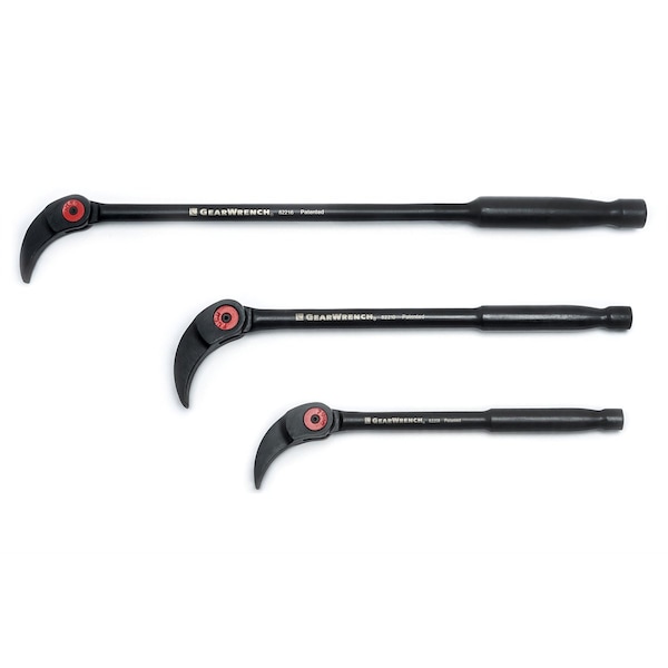 Gearwrench 3 Pc Indexing Pry Bar Set 8, 10  16 - KDT82301D