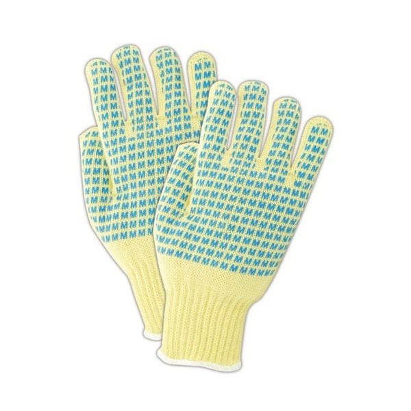 Guantes tejidos de máquina recubiertos de Kevlar 1000 Magid M, 12 piezas - 96RJ-KEVRB