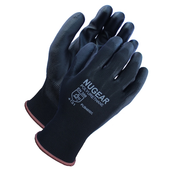 Nugear Black, Guante recubierto de poliuretano Tamaño: L - PUB4600L1