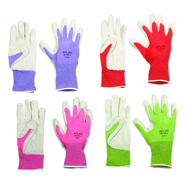 Guantes recubiertos Showa Atlas Unisex para interiores y exteriores surtidos S 1 par - 3704CS-06.RT