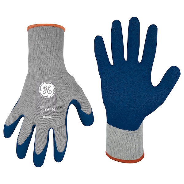 Guante de Goma con Revestimiento de Caucho Enrulado General Electric Talla 2XL - GG2092XLC