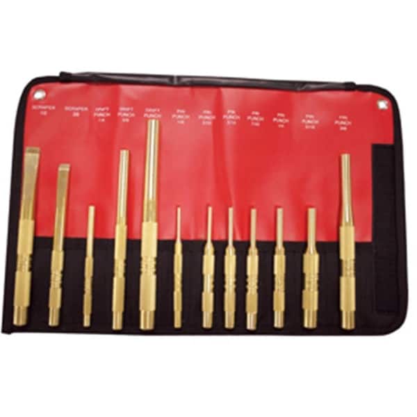 Pinpoint Brass Punch & Scraper SAE Set - 15 Piece - PI3488466