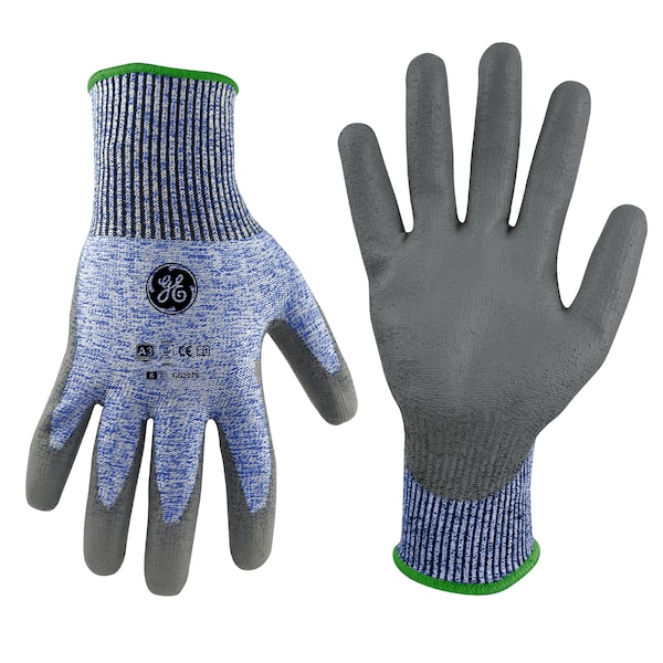 Guante Ge PU DIPPED A3, 12 pares S, 24 piezas - GG207S