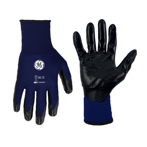 Guante Ge SMOOTH NITRILE DIPPED 12 pares XL, 24 paquetes - GG215XL