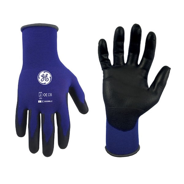 Guante sumergido GE 18 GA PU, 12 pares, tamaño L, 24 piezas - GG206L
