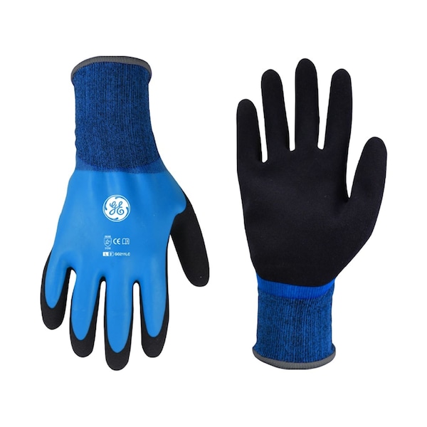 Guante de LATEX DOBLE RECUBIERTO 12 PARES L, 24 PZ - GG211L