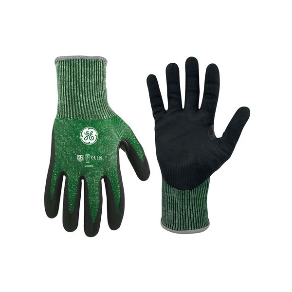 Guante A2 con recubrimiento de Nitrilo MICRO FOAM de Ge, 12 pares, talla L, paquete de 24 - GG227L