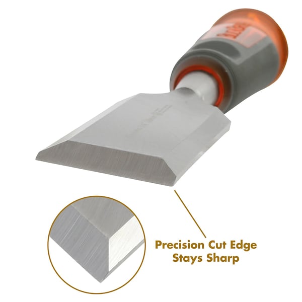 Buck Brothers Pro Full Tang Wood Chisel – 1-1/2" (38MM) - 74818