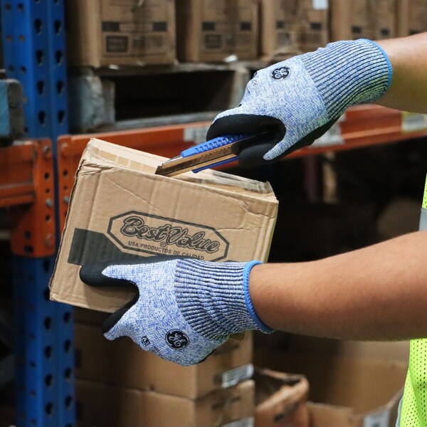 Guante Ge MICRO FOAM NITRILE DIPPED A3 de 12 pares, tamaño M, paquete de 24 - GG223M.