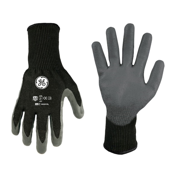 Guantes sumergidos GA PU DIPPED A6 12 pares XL, 24PK - GG201XL
