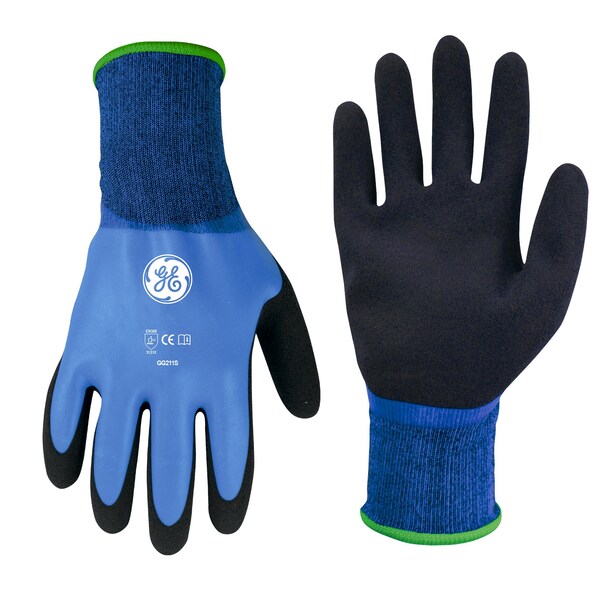Guante de látex de doble revestimiento de General Electric 12 pares S - GG211S