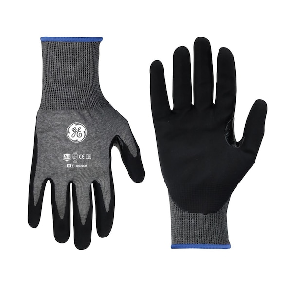 Guantes sumergidos en Nitrilo de espuma GE, calibre 18, 1 par, M - GG225MC