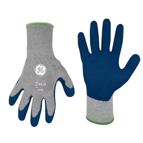 Guante de hule arrugado con revestimiento de caucho General Electric 12 pares S - GG209S
